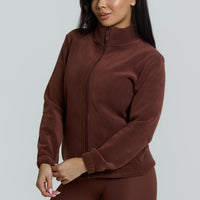 Core Ultra-Soft Fleece Jacket | Espresso - SALE