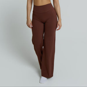 Core High-Waisted Flares | Espresso