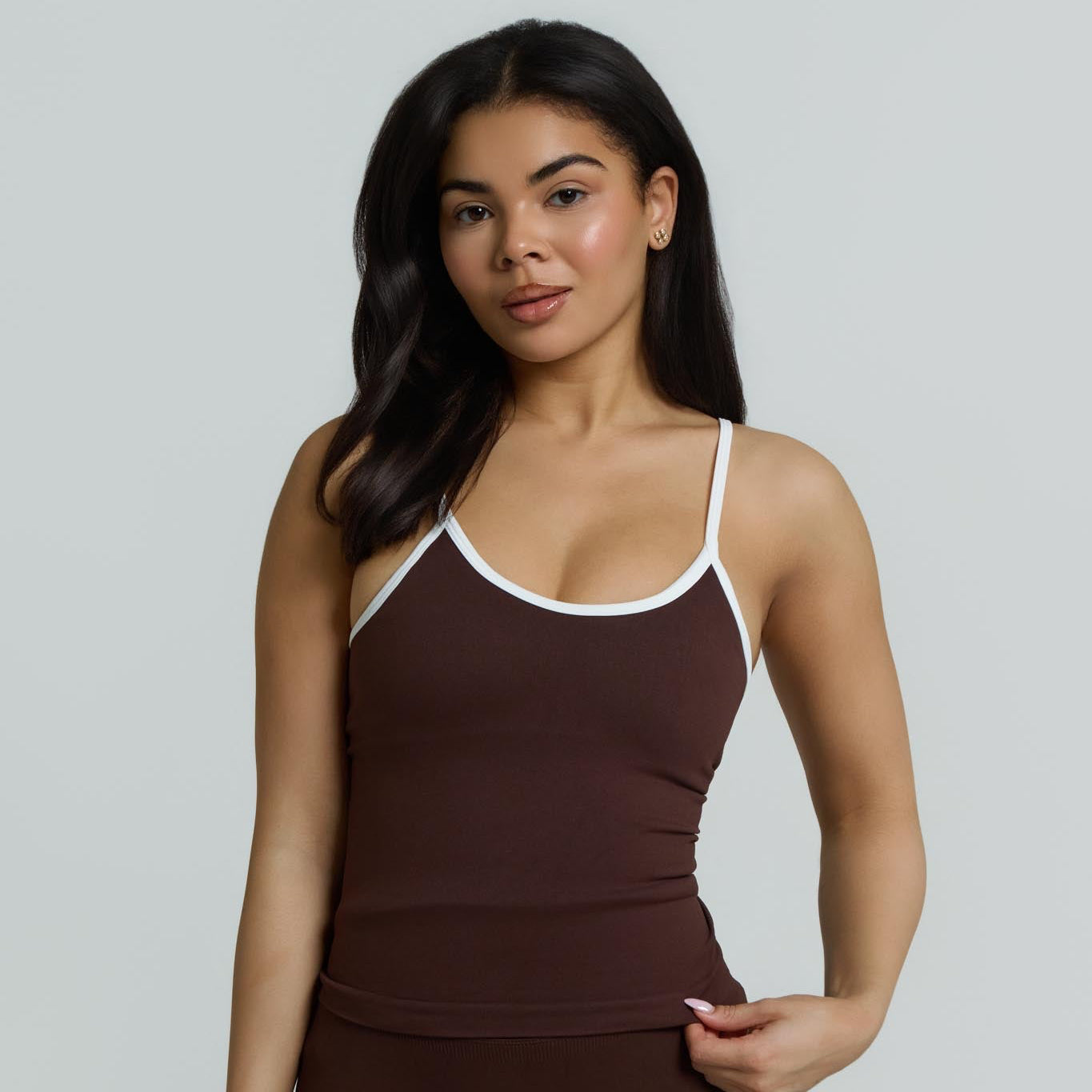 Soft Sculpt Tanktop | Cocoa