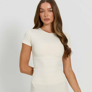 Core Soft Tee | Ivory White