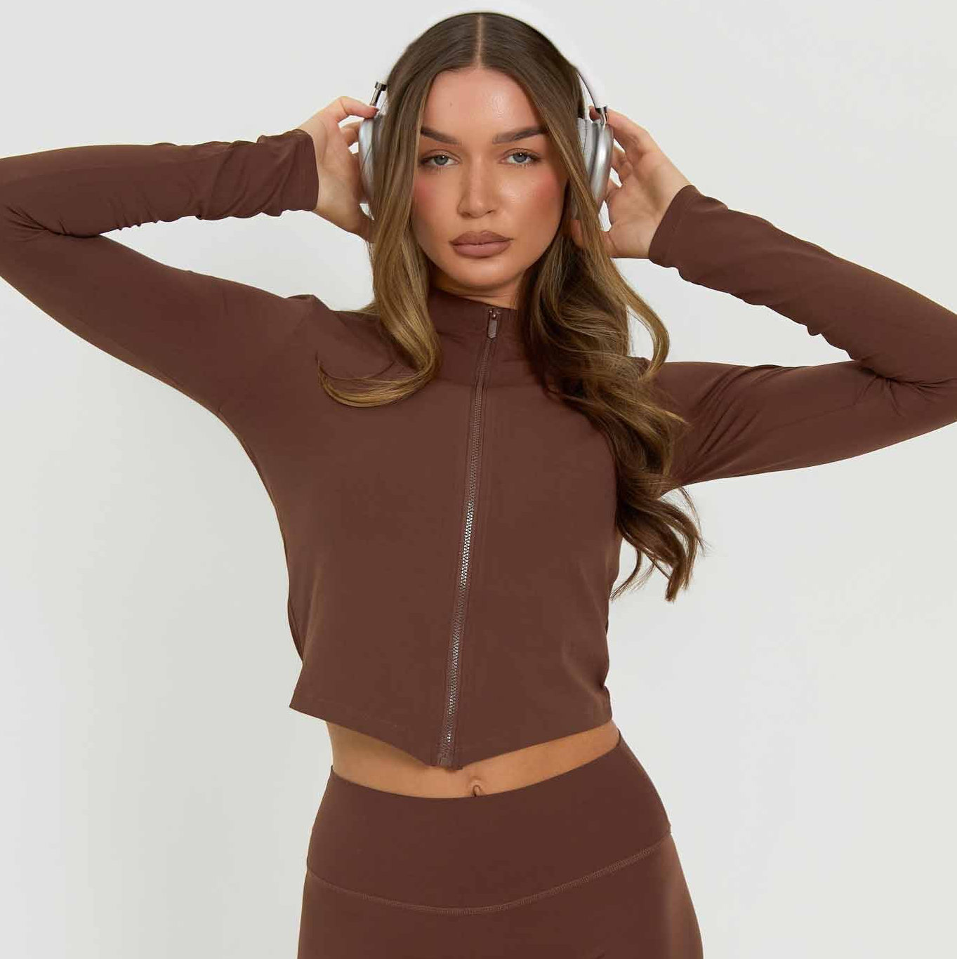 Core Zip-Up Jacket | Espresso