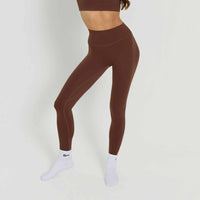Core High-Waisted Leggings | Espresso - SALE