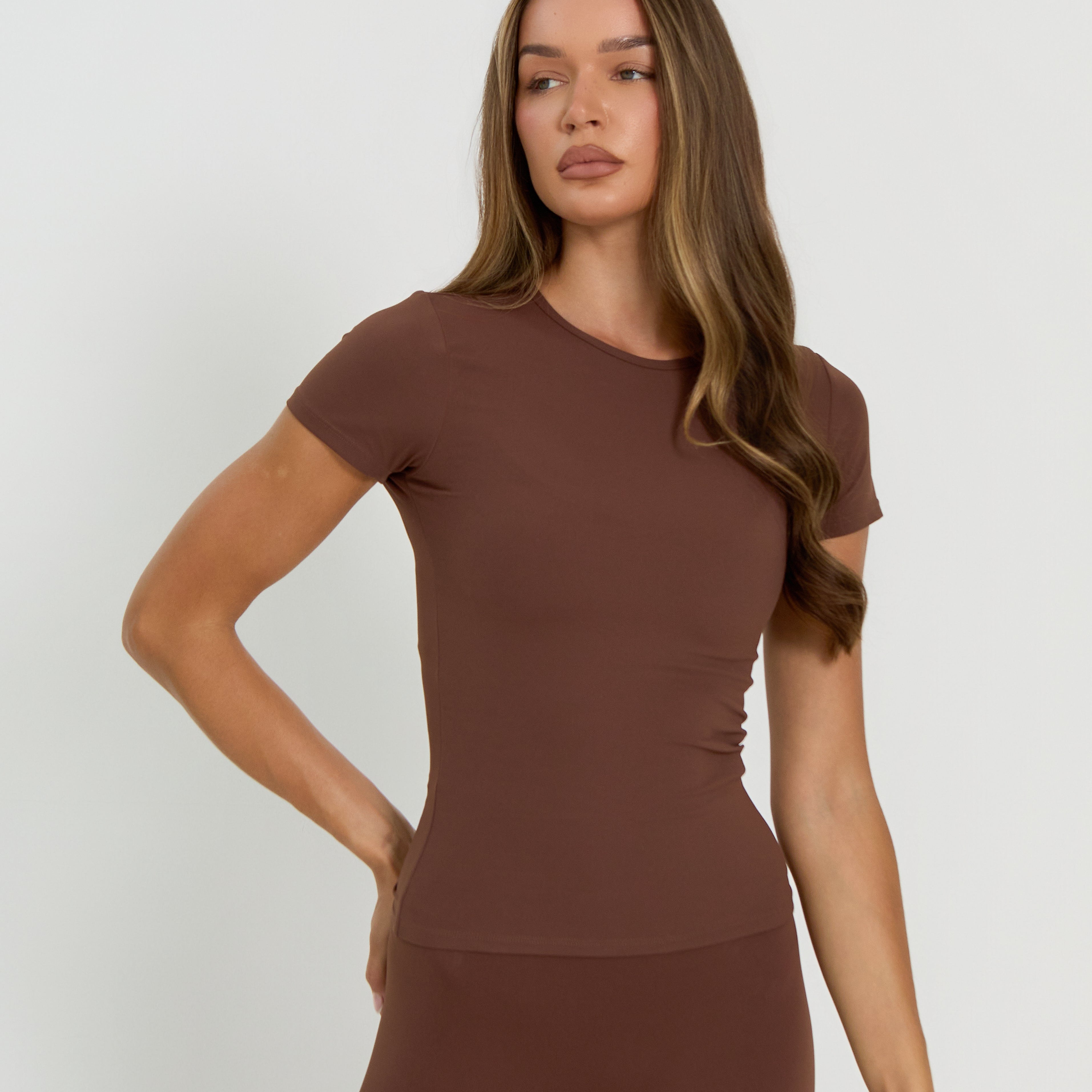 Core Soft Tee | Espresso