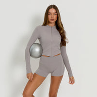 Core Zip-Up Jacket | Grey - SALE