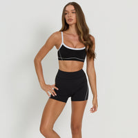 Contrast Shorts | Shadow Black - SALE