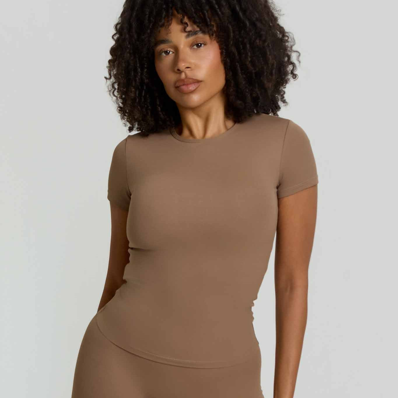Core Soft Tee | Mocha