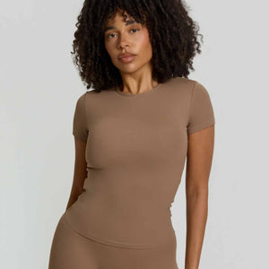 Core Soft Tee | Mocha