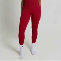 SuperSculpt Scrunch Bum Leggings | Cherry Red - SALE