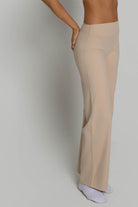 Flared Leggings - Tan