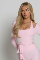 Ballet Wrap Top - Ballet Pink