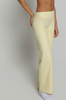 Flared Leggings - Buttercream