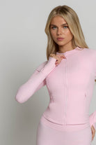 Zip-Up Jacket - Ballet Pink