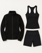 core-tank-shorts-fleece-set-shadow-black flat lay