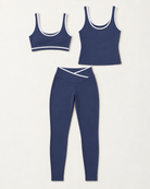 flow-bra-tank-leggings-set-navy-blue flat lay