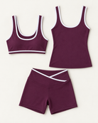 flow-bra-tank-shorts-set-plum flat lay