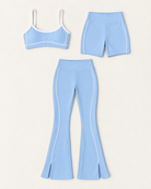 Contrast 3-Piece Set Sky Blue flat lay