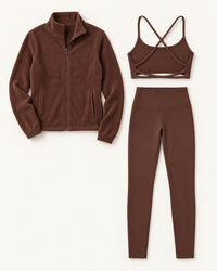 Core Fleece 3-Piece Set | Espresso