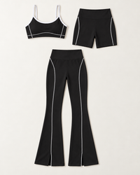 Contrast 3-Piece Set | Shadow Black