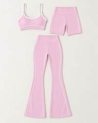 Contrast 3-Piece Set | Dusty Pink