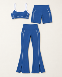 Contrast 3-Piece Set | Cobalt Blue