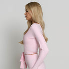 Ballet Wrap Top - Ballet Pink