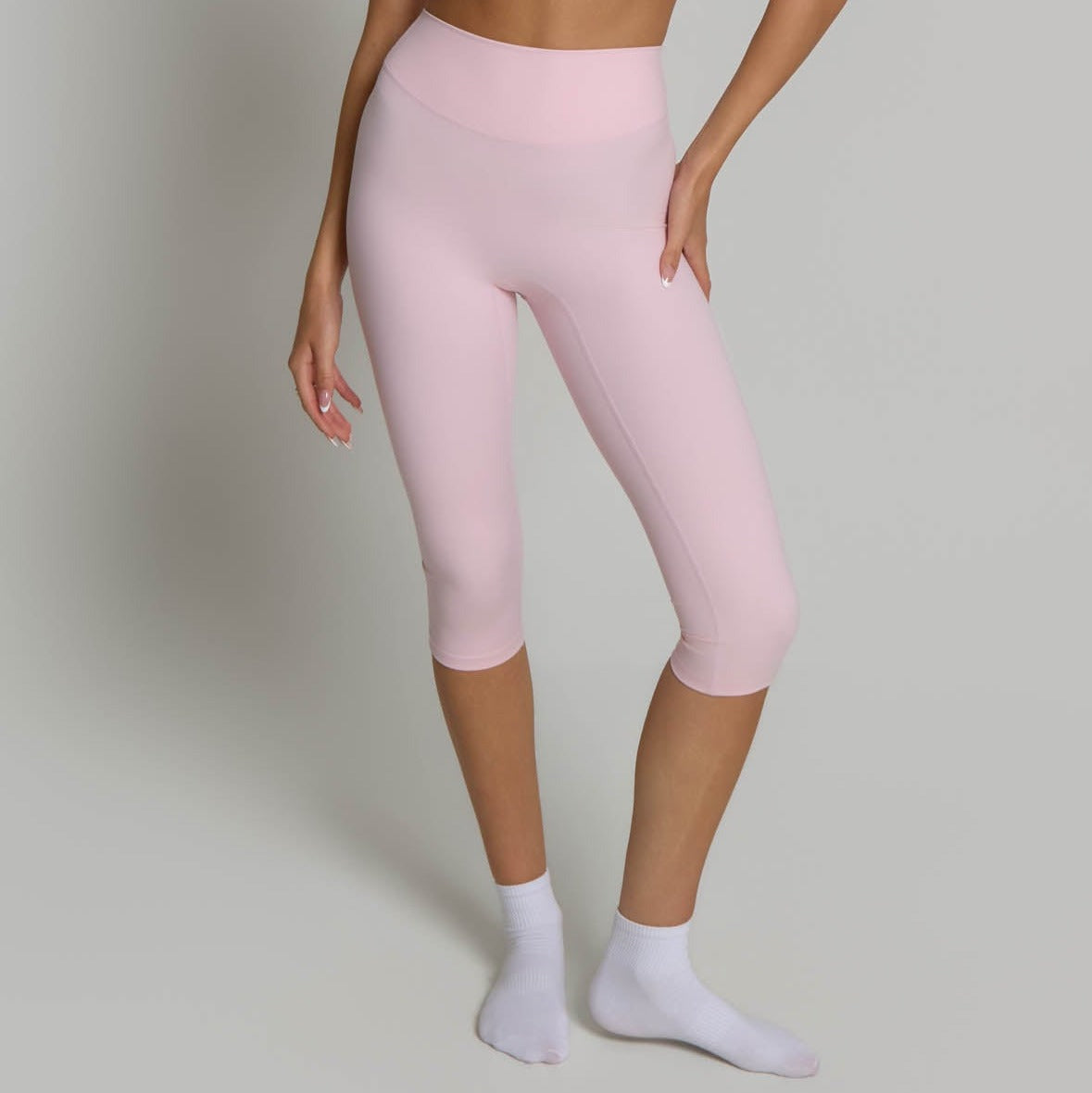 Capri Leggings - Ballet Pink