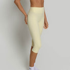 Capri Leggings - Buttercream