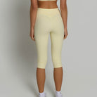Capri Leggings - Buttercream