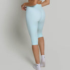 Capri Leggings - Powder Blue
