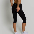 Capri Leggings - Shadow Black
