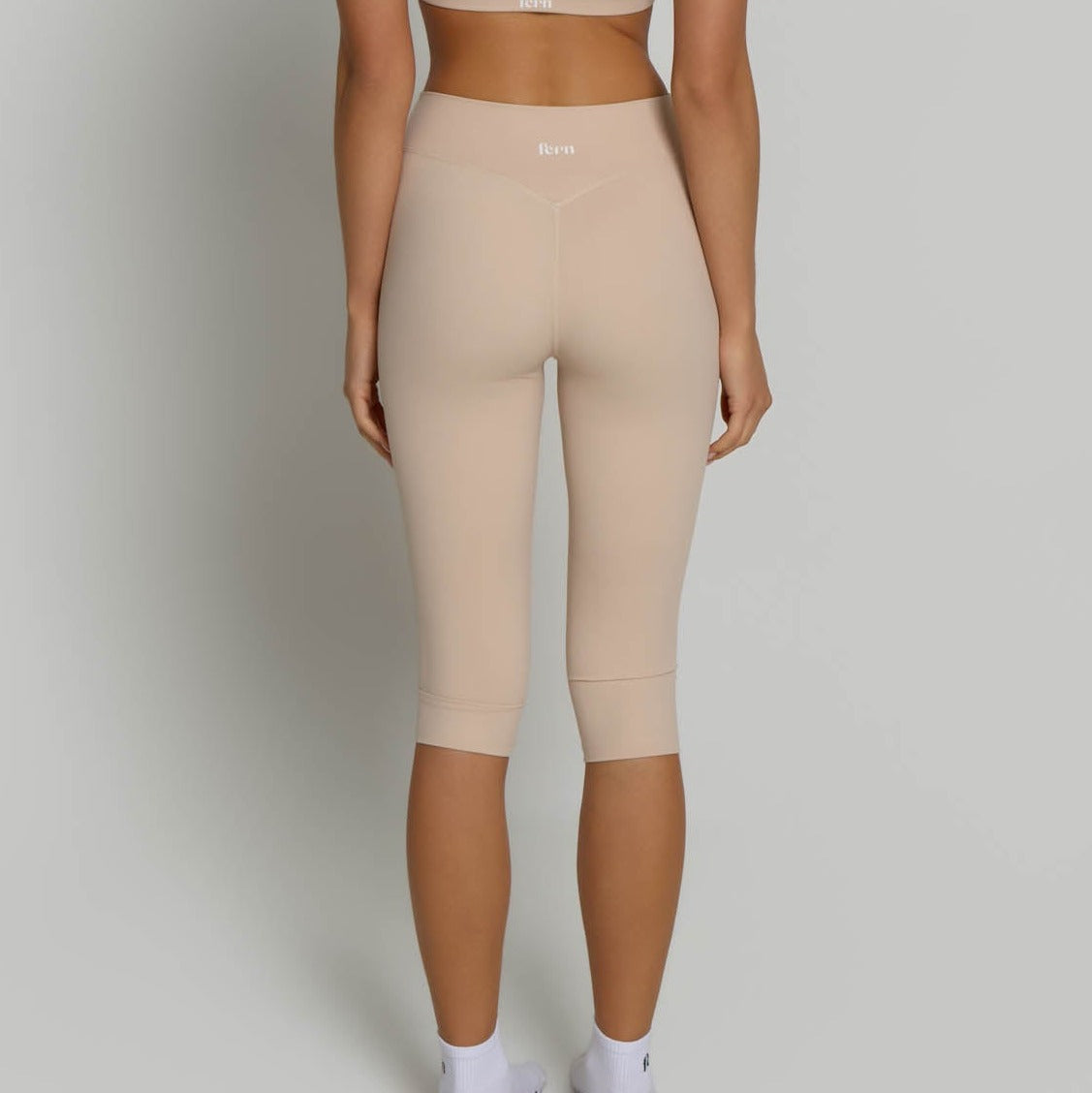 Capri Leggings - Tan