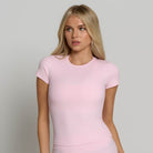 Fitted Tee - Ballet Pink