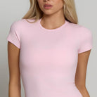 Fitted Tee - Ballet Pink