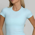 Fitted Tee - Powder Blue