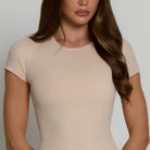 Fitted Tee - Tan