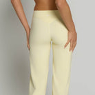 Flared Leggings - Buttercream