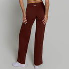 Flared Leggings - Chocolate Brown
