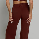 Flared Leggings - Chocolate Brown