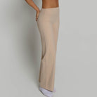 Flared Leggings - Tan