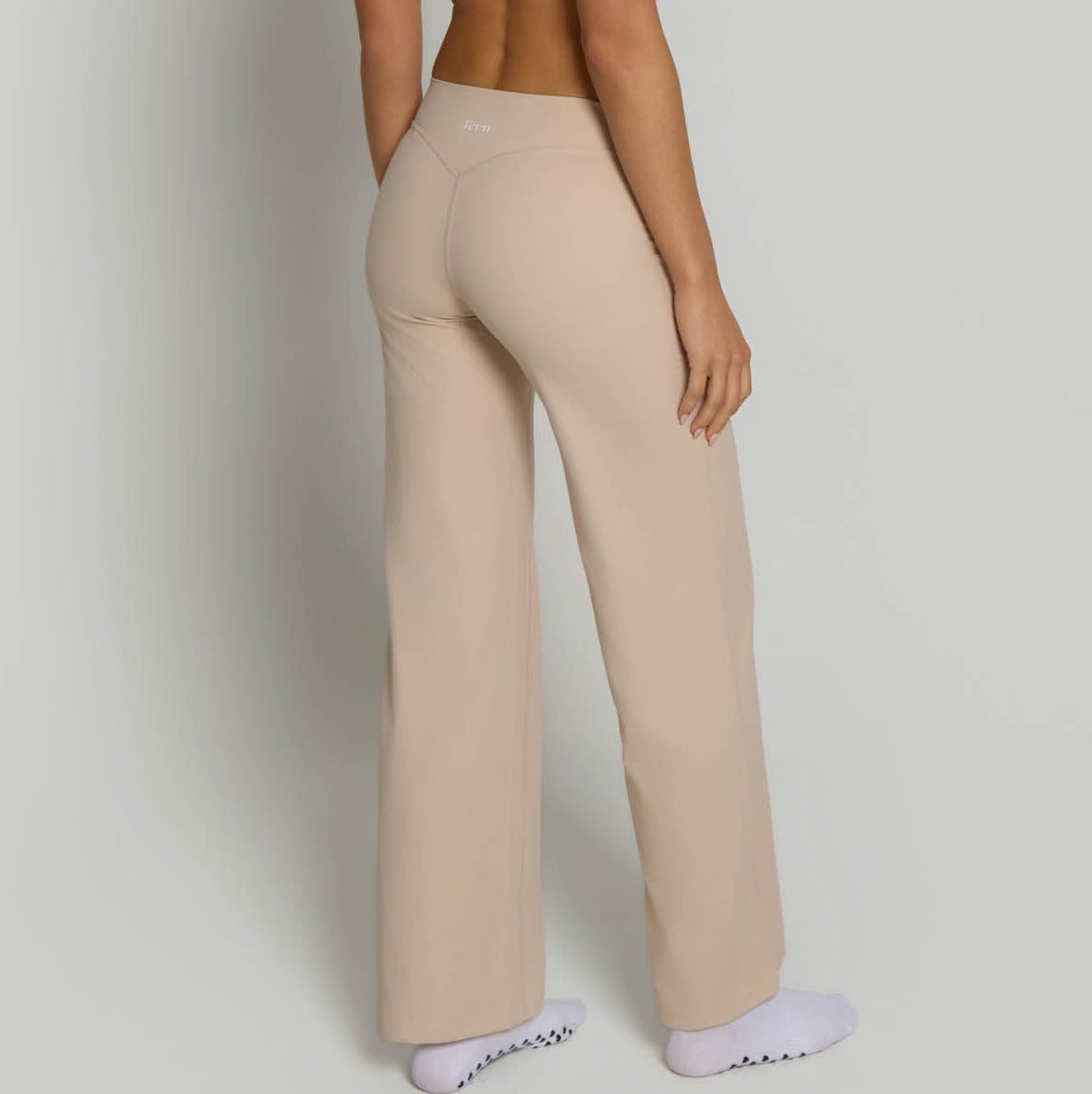 Flared Leggings - Tan
