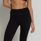 High Waisted Leggings - Shadow Black