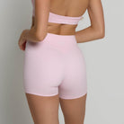 High-Waisted Shorts - Ballet Pink