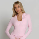Zip-Up Jacket - Ballet Pink
