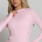 Zip-Up Jacket - Ballet Pink